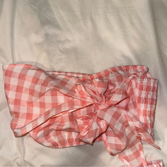 SALE- Two Piece Plaid Short Set - Picture 3 of 7